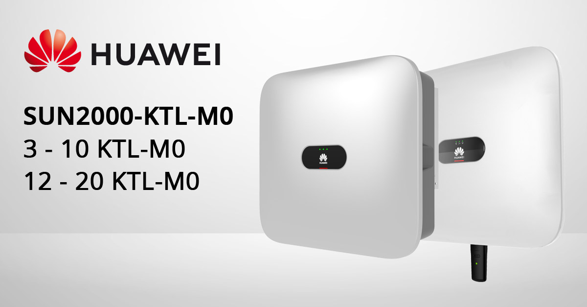Huawei Series SUN2000-M0: excellence for residential and systems