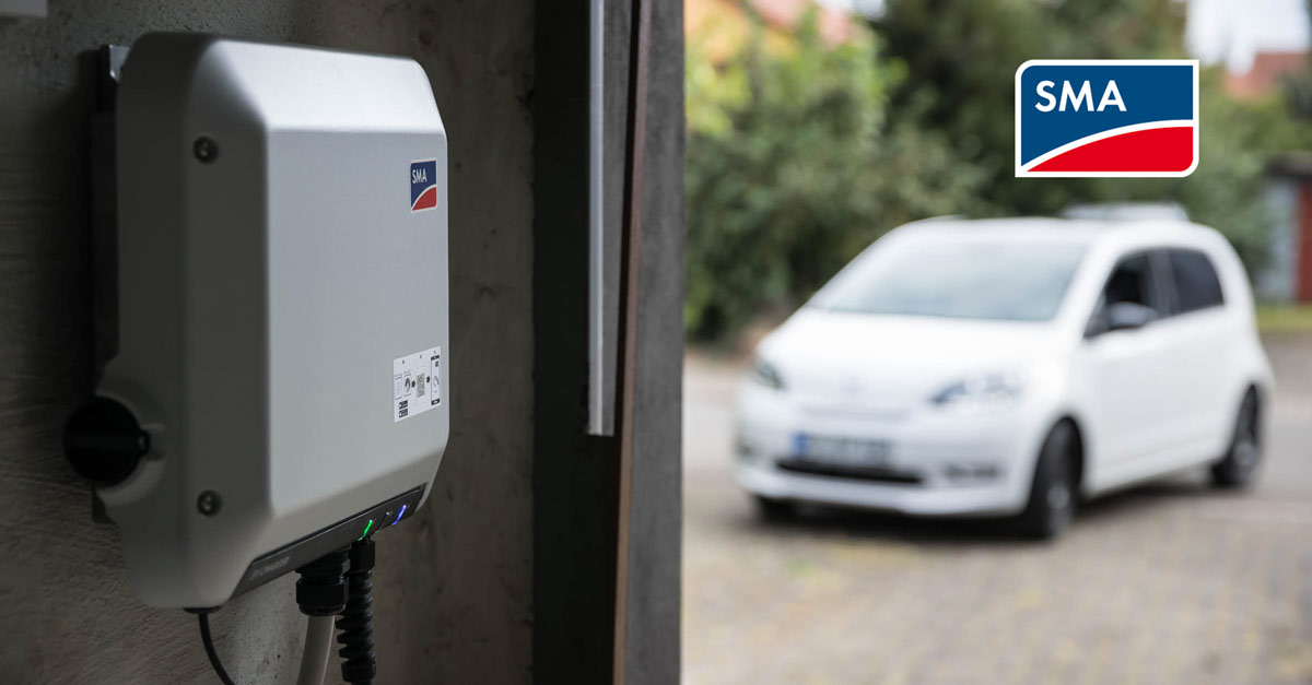 SMA EV Charger stazione di ricarica veicoli elettrici ottimizzata