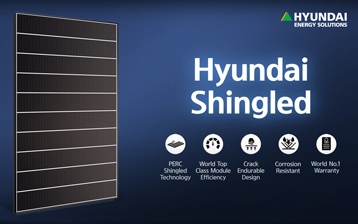 Hyundai shingle solar panels discount
