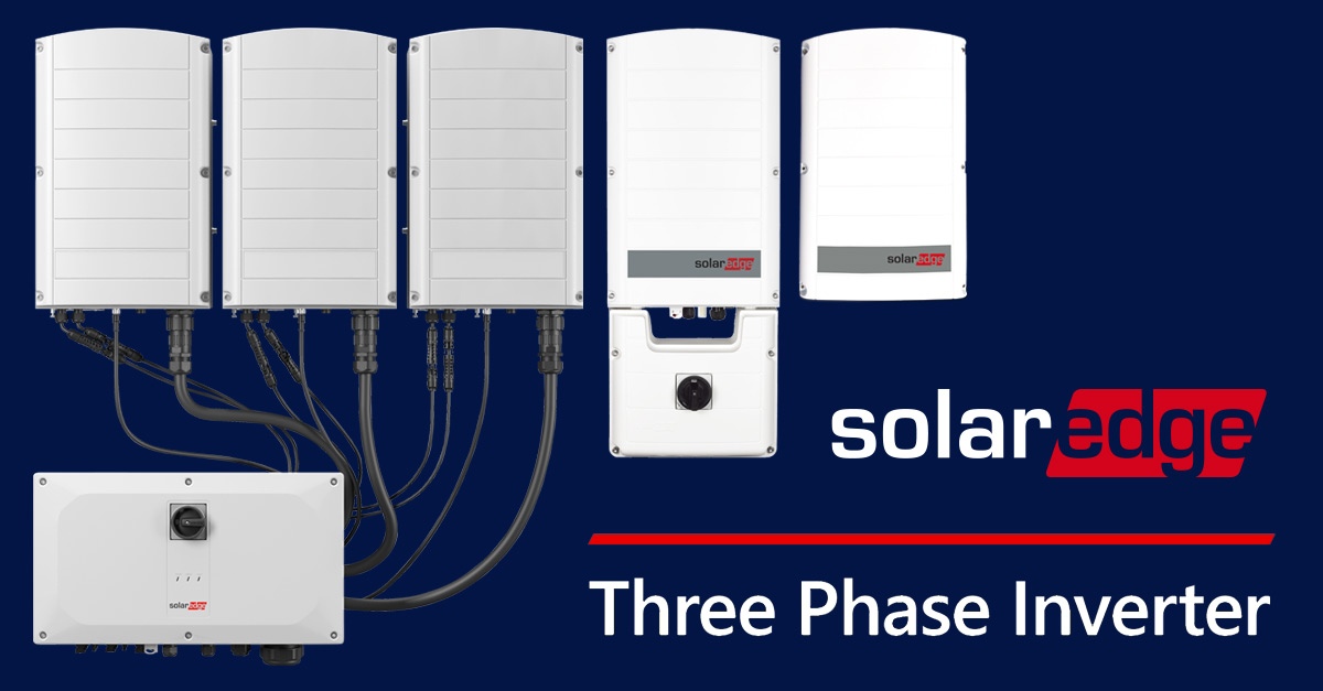 Auroch Ja trommel Solaredge three-phase inverter for commercial, industrial and large plants