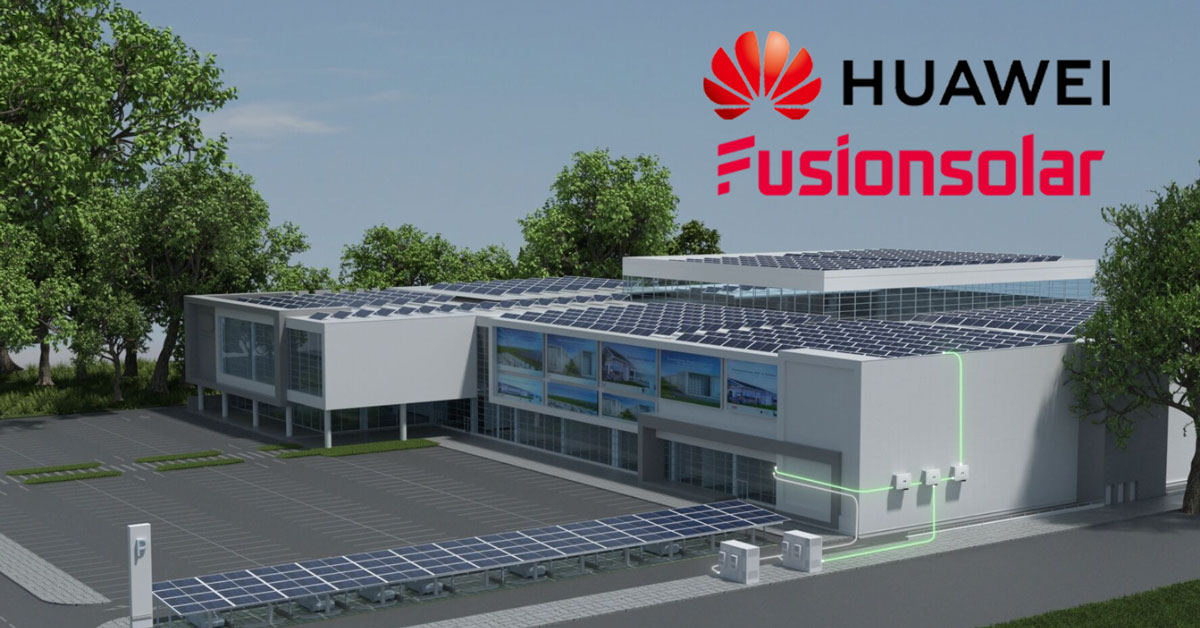 Huawei three-phase inverter for C&I PV plants with storage batteries