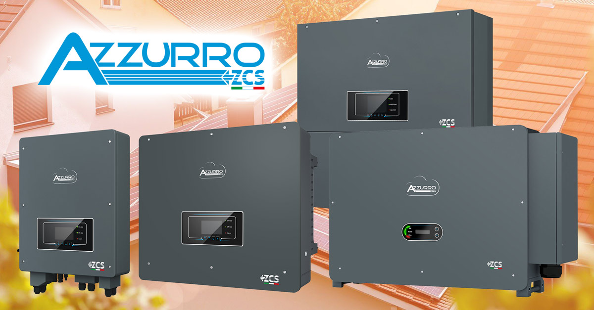 Zcs ZCS Azzurro: three-phase inverters for commercial and industrial systems