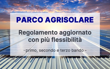 Regolamento Parco Agrisolare: più tempo per completare i progetti senza connessione alla rete