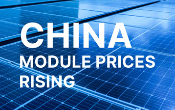 China: module prices increase by 5%