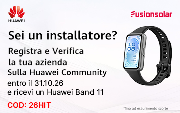 Huawei Smart PV Installer Community: perché registrarsi come installatore fotovoltaico