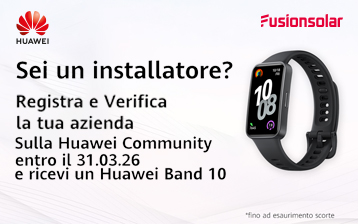 Huawei Smart PV Installer Community: perché registrarsi come installatore fotovoltaico