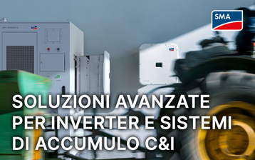 SMA: soluzioni avanzate per inverter e sistemi di accumulo C&I