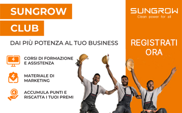 Sungrow Power Club: la nuova piattaforma per installatori fotovoltaici con formazione, vantaggi e strumenti dedicati