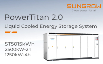 Sungrow PowerTitan 2.0: BESS utility scale ad alta efficienza
