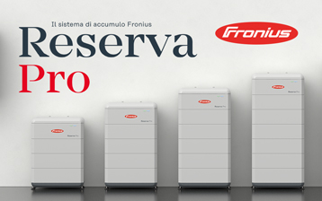 Fronius Reserva Pro: sistema di accumulo fotovoltaico da 12 a 128 kWh per C&I e agrisolare