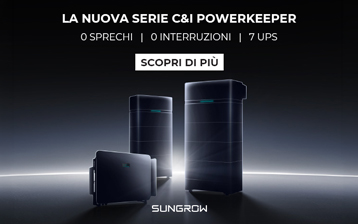 Sungrow PowerKeeper: il nuovo sistema di accumulo C&I
