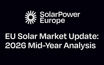 Forte crescita del fotovoltaico in Europa nel primo semestre 2026: 33,8 GW di nuova potenza installata